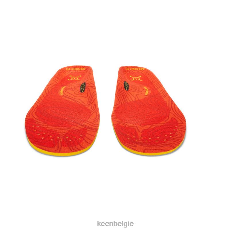 Heren outdoor k-30 binnenzool met hoge boog rood KEEN accessoires DPX8V274
