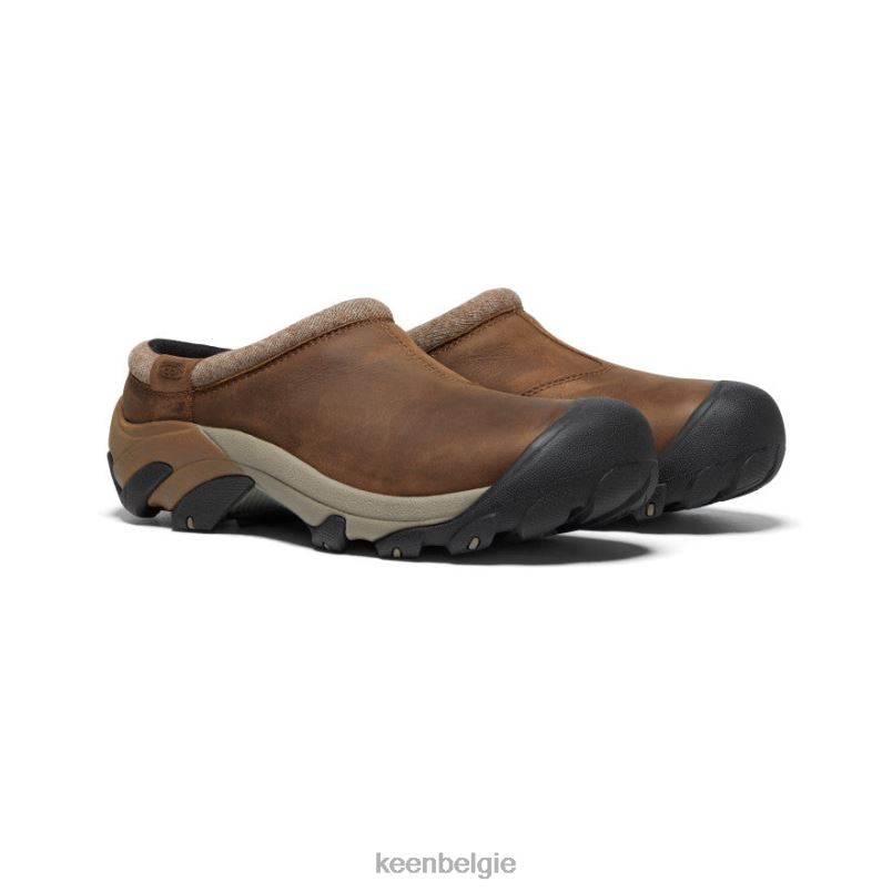 Heren targhee ii klomp donkere aarde/zwart KEEN schoenen DPX8V199