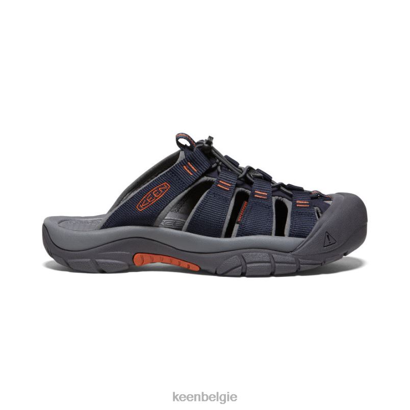 Heren Nieuwpoort glijbaan sky captain/bombay bruin KEEN schoenen DPX8V30