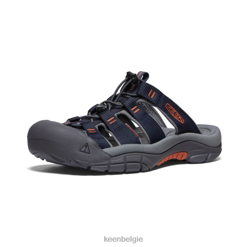 Heren Nieuwpoort glijbaan sky captain/bombay bruin KEEN schoenen DPX8V30