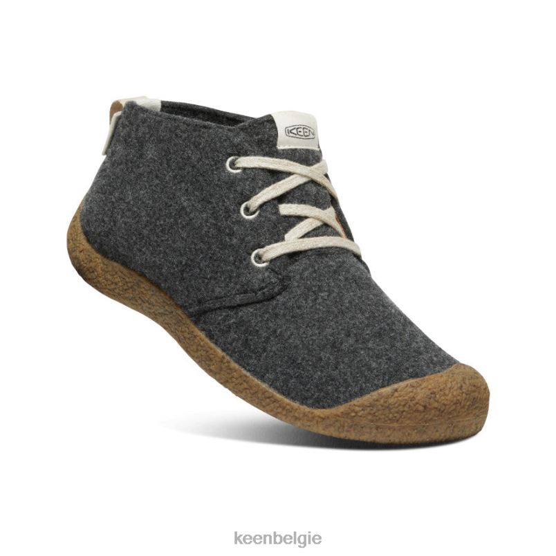 Heren mosey chukka-laars antracietgrijs vilt/berken KEEN schoenen DPX8V393