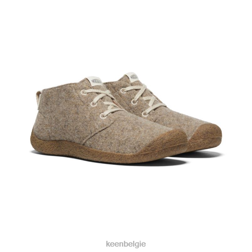 Heren mosey chukka-laars taupe vilt/berken KEEN schoenen DPX8V392