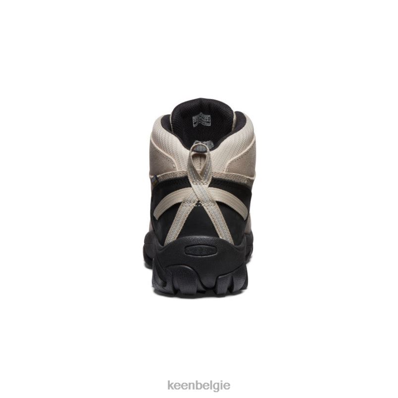 Heren targhee ii mid waterdichte wandelschoenen safari/rode loper KEEN schoenen DPX8V153