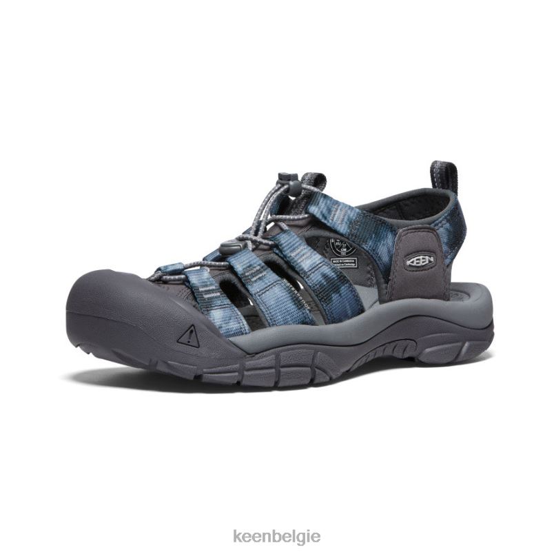 Heren nieuwpoort h2 magneet/tie-dye KEEN schoenen DPX8V48