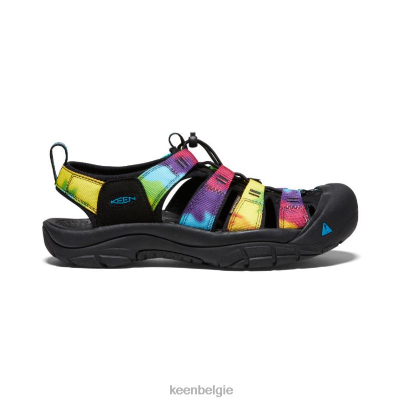 Heren nieuwpoort retro originele tie-dye KEEN schoenen DPX8V79
