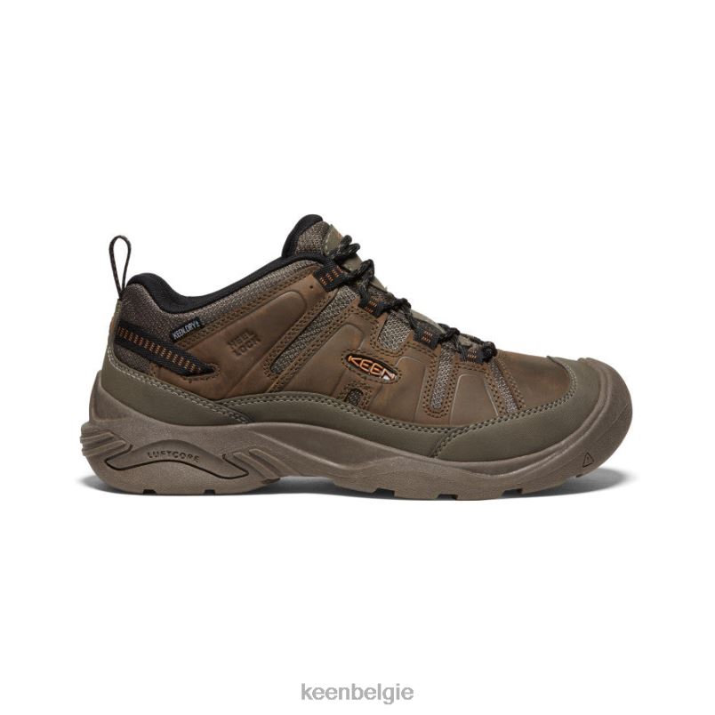 Heren circadia waterdichte schoen kantine/curry KEEN schoenen DPX8V104