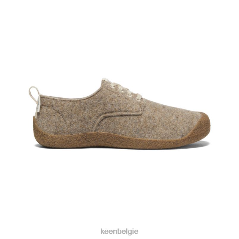 Heren mosey derbyschoen taupe vilt/berken KEEN schoenen DPX8V398