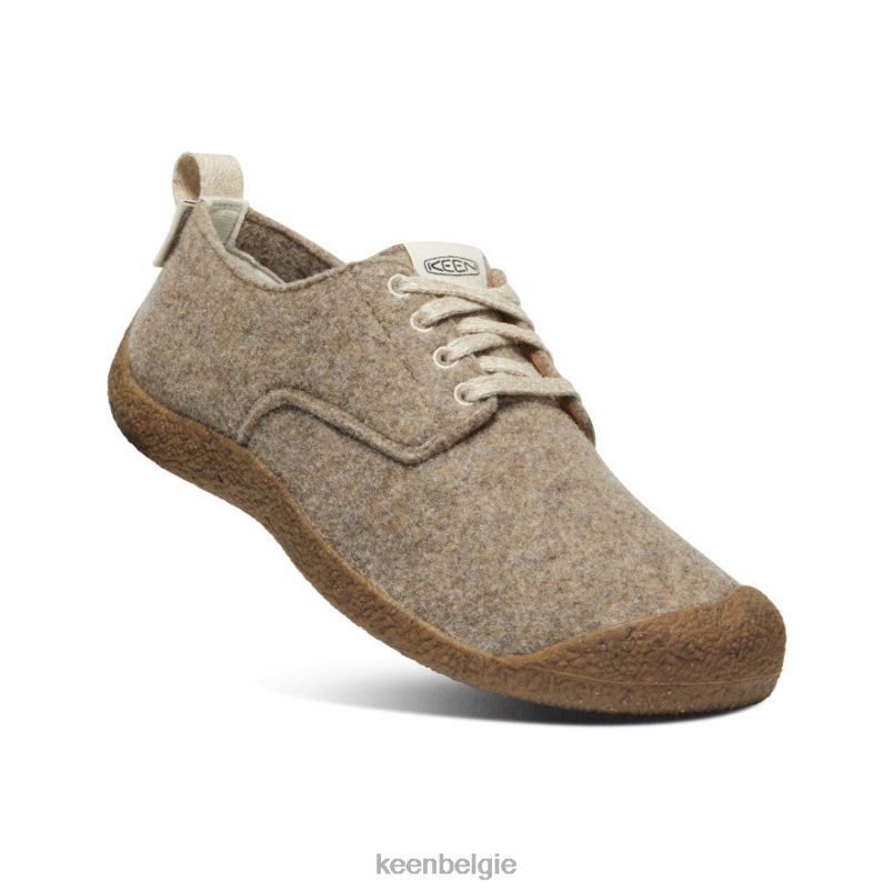 Heren mosey derbyschoen taupe vilt/berken KEEN schoenen DPX8V398