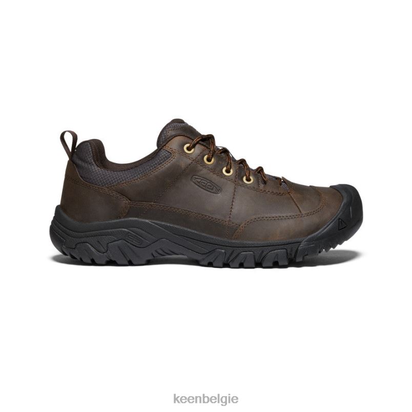 Heren targhee iii oxford brede schoen donkere aarde/mulch KEEN schoenen DPX8V252