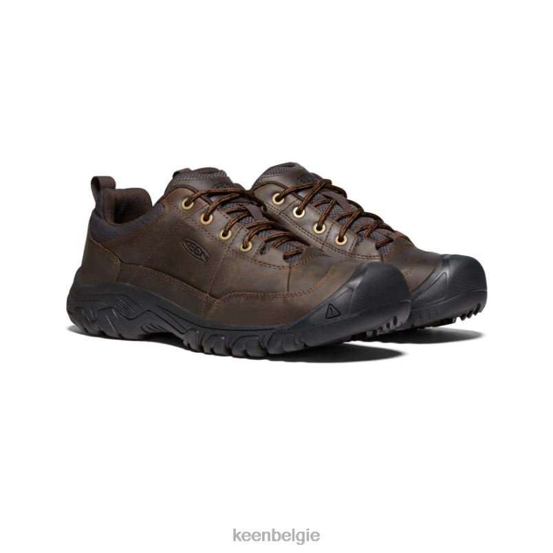 Heren targhee iii oxford-schoen donkere aarde/mulch KEEN schoenen DPX8V203