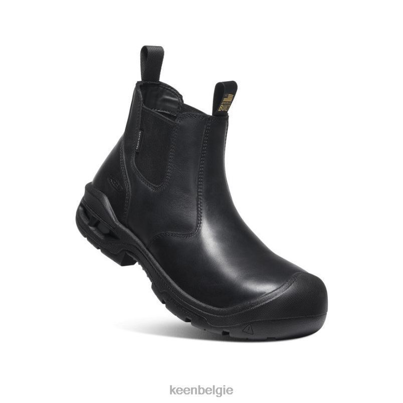 Heren Juneau Romeo waterdichte laars (koolstofvezel neus) zwart KEEN schoenen DPX8V242
