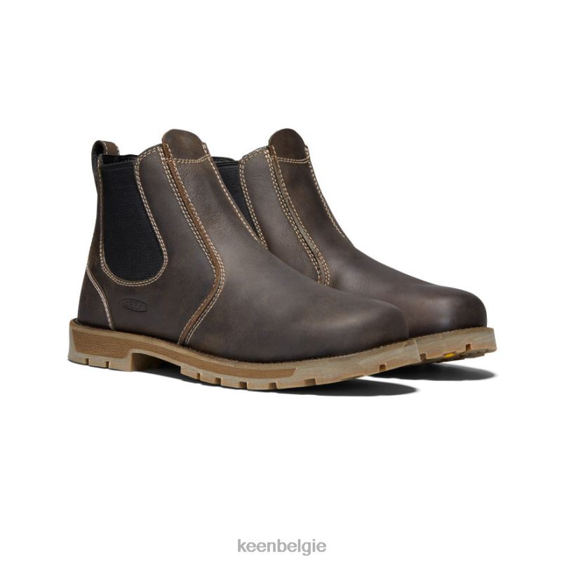 Heren Seattle Romeo (zachte teen) cascade bruin/zwart KEEN schoenen DPX8V306