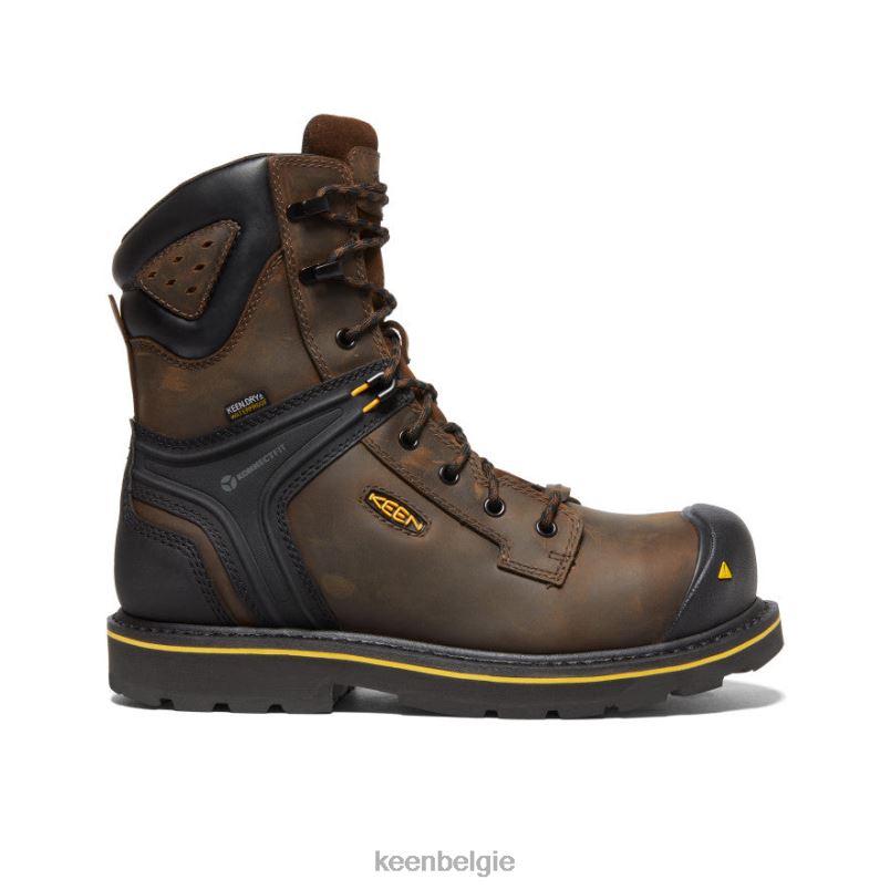 Heren csa abitibi ii laars (koolstofvezel neus) cascade bruin/zwart KEEN schoenen DPX8V22
