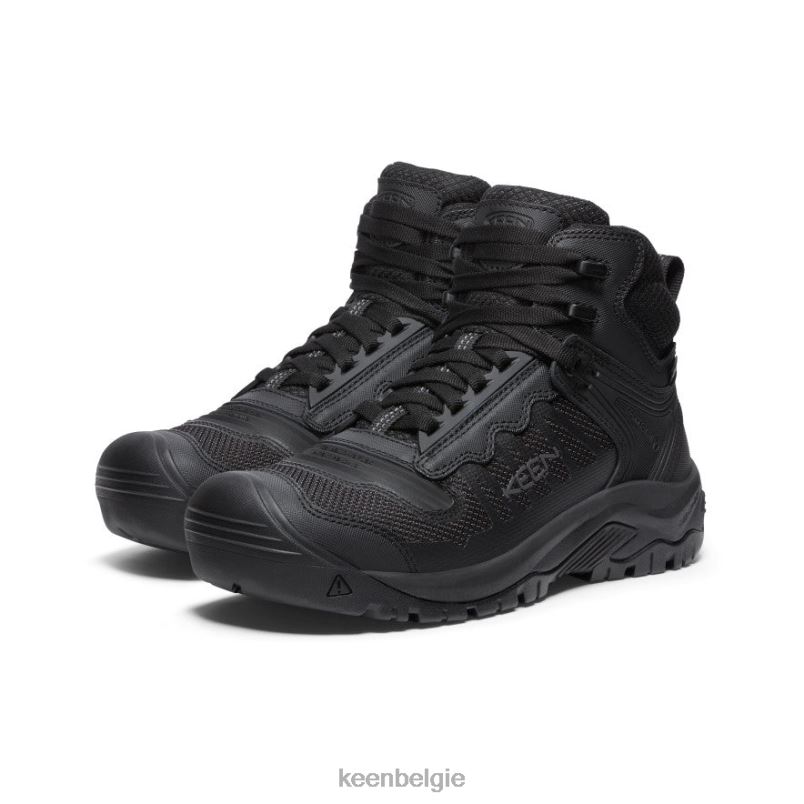 Heren reno kbf waterdicht midden (zachte teen) zwart KEEN schoenen DPX8V5