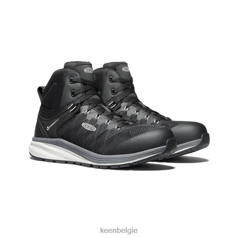 Heren vista energy mid (koolstofvezel teen) damp/zwart KEEN schoenen DPX8V140