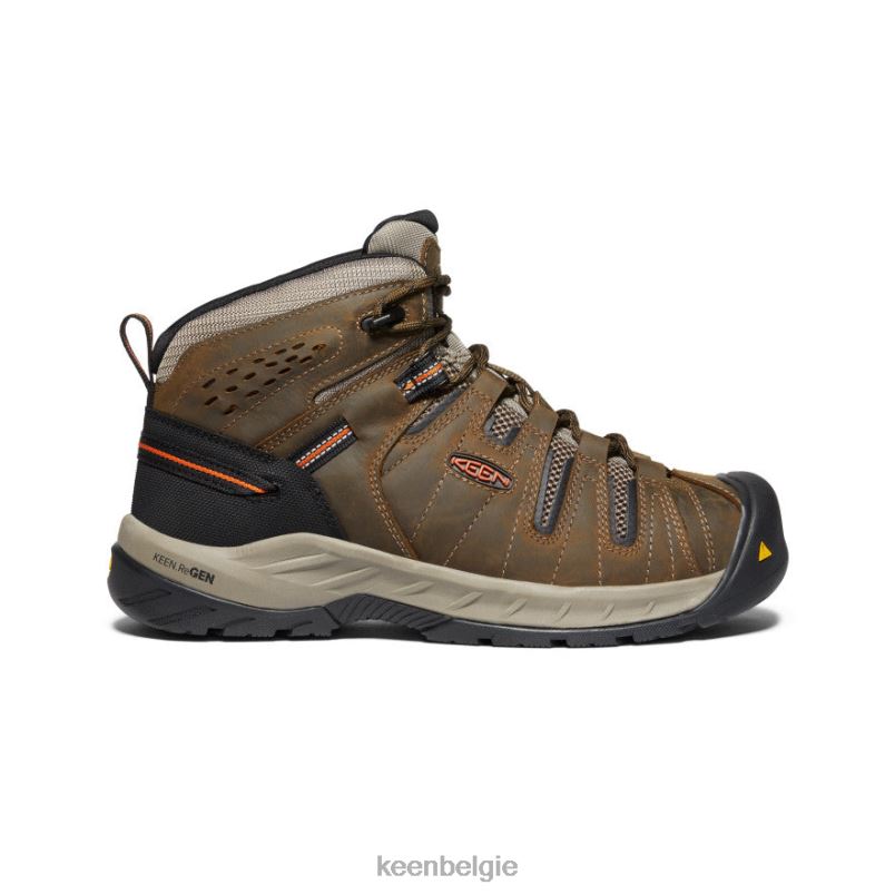 Heren vuursteen ii laars (zachte neus) cascade bruin/gebrand oker KEEN schoenen DPX8V189
