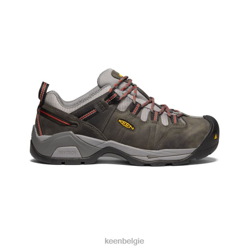 Heren Detroit XT intern met (stalen neus) staalgrijs/bossa nova KEEN schoenen DPX8V338