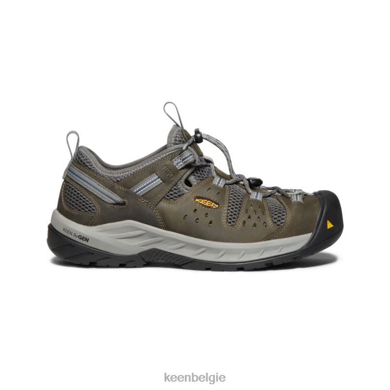 Heren atlanta cool ii esd (stalen neus) waterspuwer/middernachtmarine KEEN schoenen DPX8V225