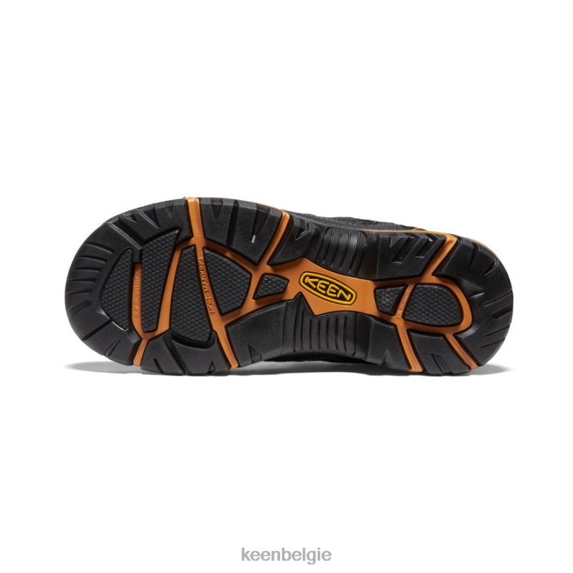 Heren braddock laag (stalen neus) zwart/bossanova KEEN schoenen DPX8V355