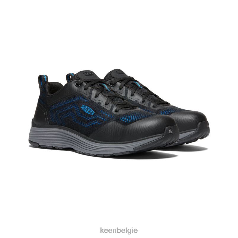 Heren sparta 2 (aluminium neus) briljant blauw/zwart KEEN schoenen DPX8V59