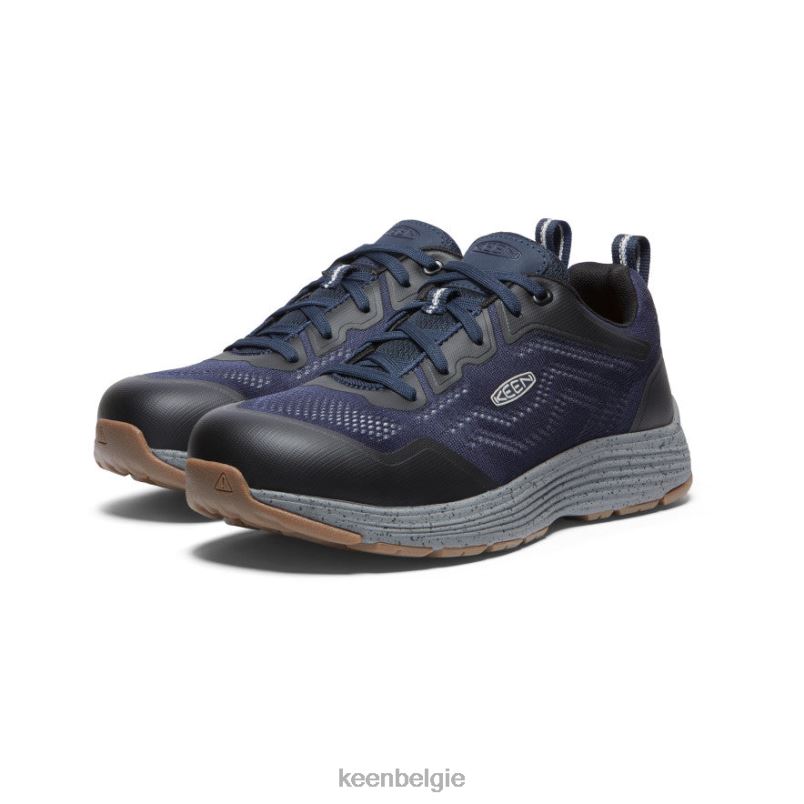 Heren sparta 2 (aluminium neus) hemelkapitein / damp KEEN schoenen DPX8V61