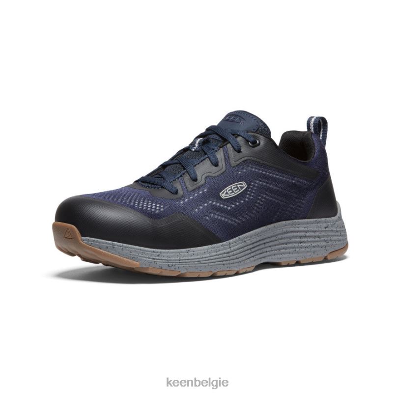 Heren sparta 2 (aluminium neus) hemelkapitein / damp KEEN schoenen DPX8V61