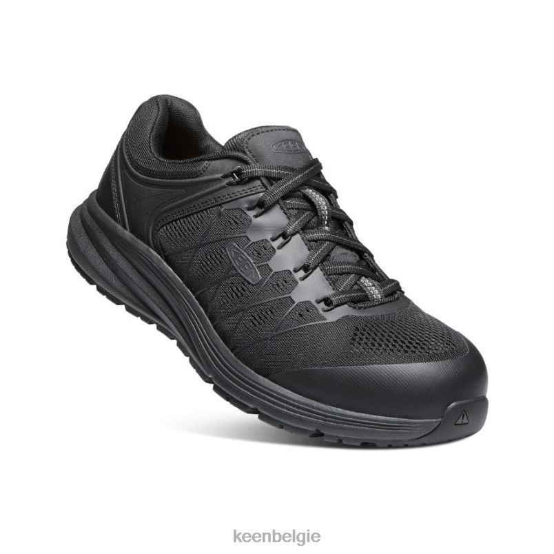 Heren vista energie (koolstofvezel teen) zwarte raaf KEEN schoenen DPX8V157