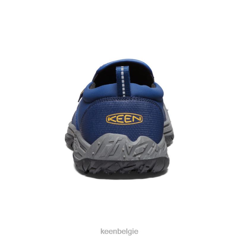 Grote kinderen speedhound slip-on blauwe diepten/zwart KEEN schoenen DPX8V717
