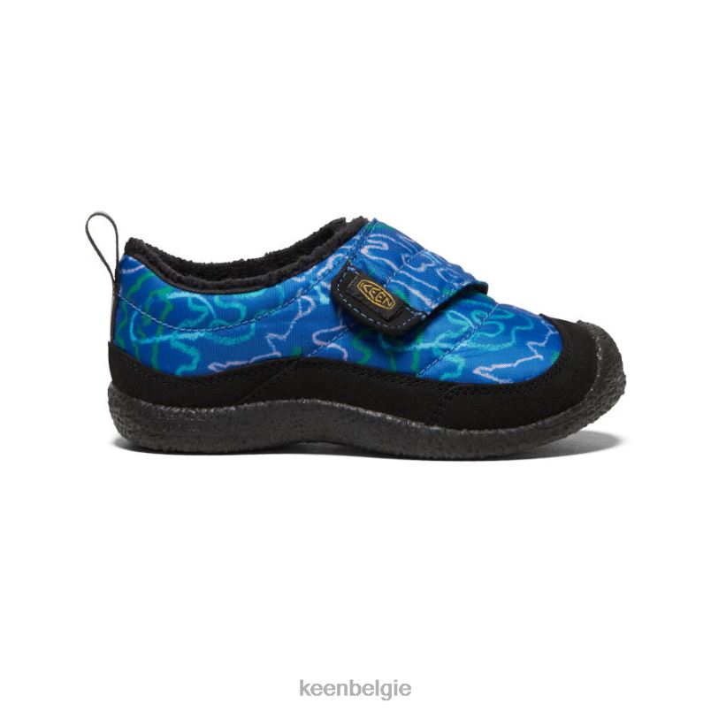 kleine kinderen hoes wrap baleine blauw/multi KEEN schoenen DPX8V994