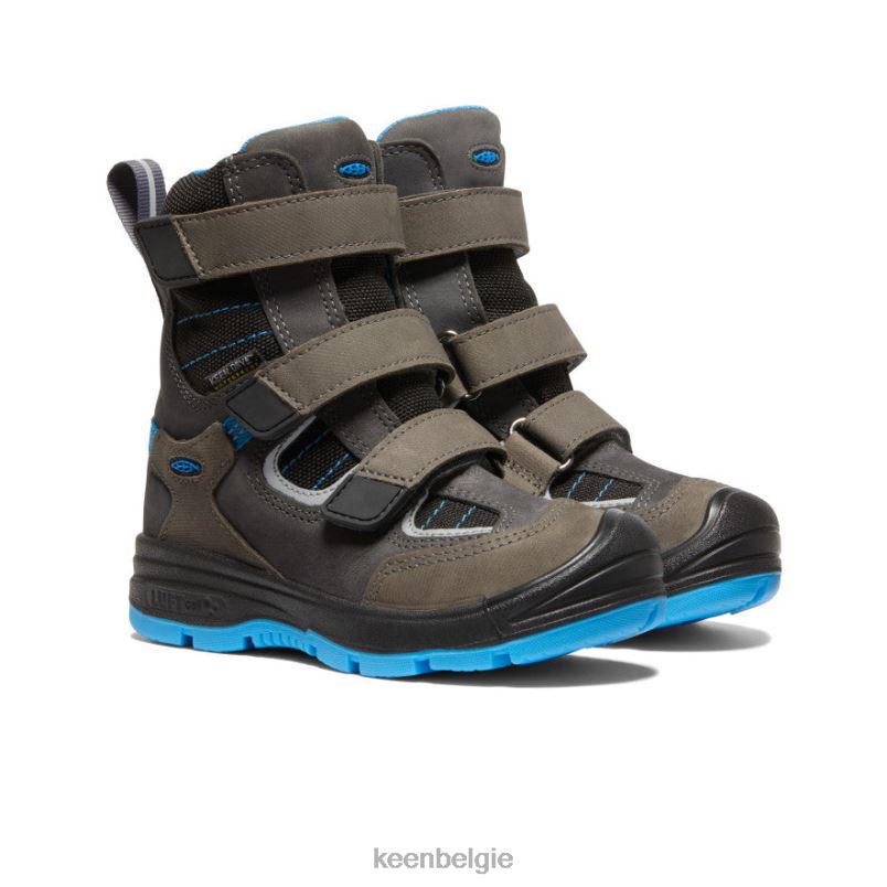 kleine kinderen Redwood waterdichte winterlaars raaf/magneet KEEN schoenen DPX8V941