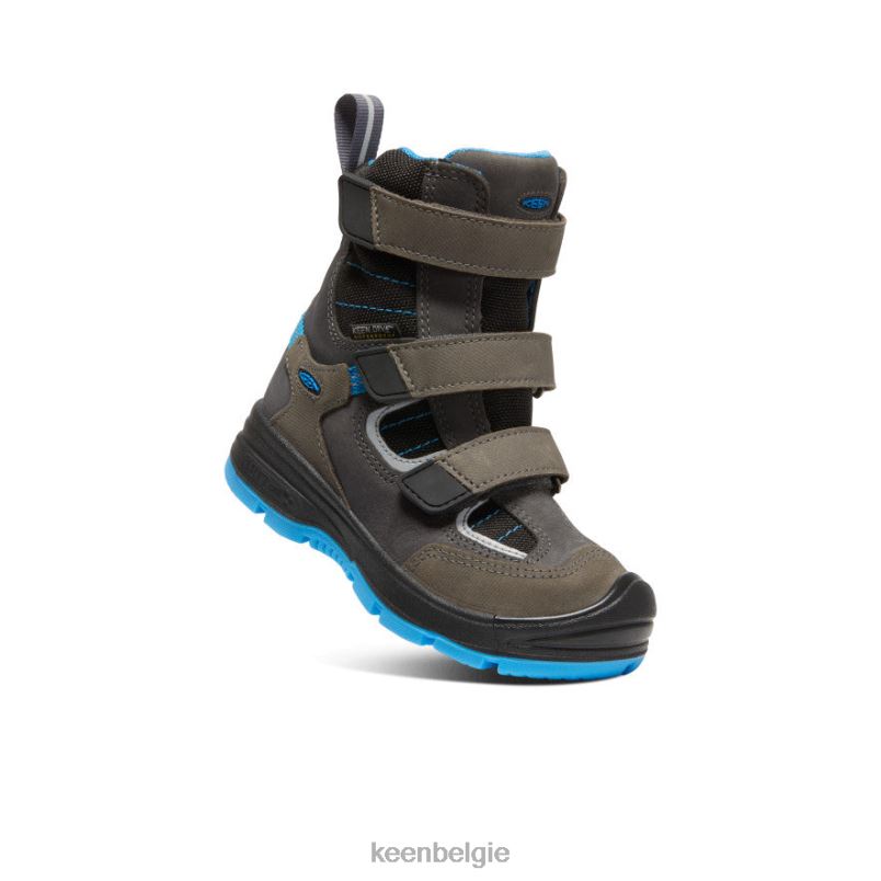 kleine kinderen Redwood waterdichte winterlaars raaf/magneet KEEN schoenen DPX8V941