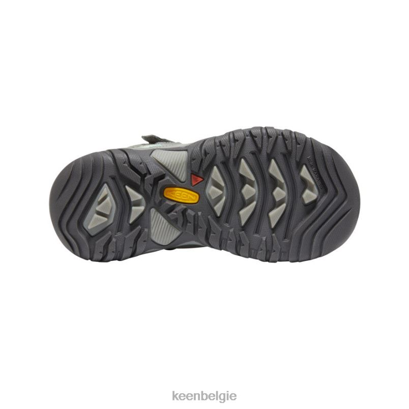 kleine kinderen Ridgeflex waterdichte laars grijs/blauwe tint KEEN schoenen DPX8V906