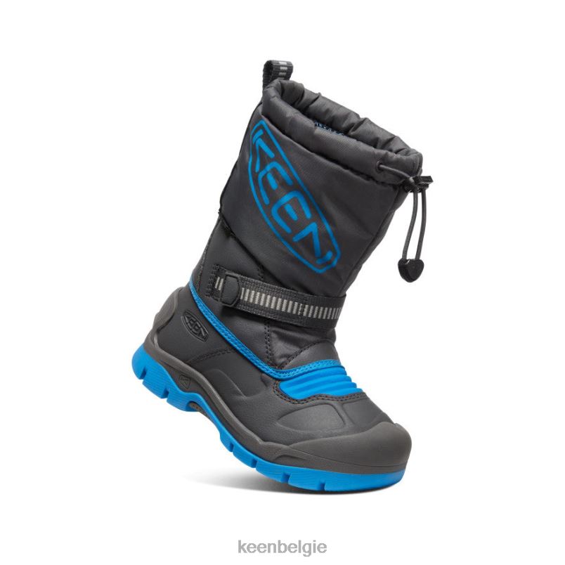 kleine kinderen Snowtroll waterdichte laars magneet/blauwe aster KEEN schoenen DPX8V1008