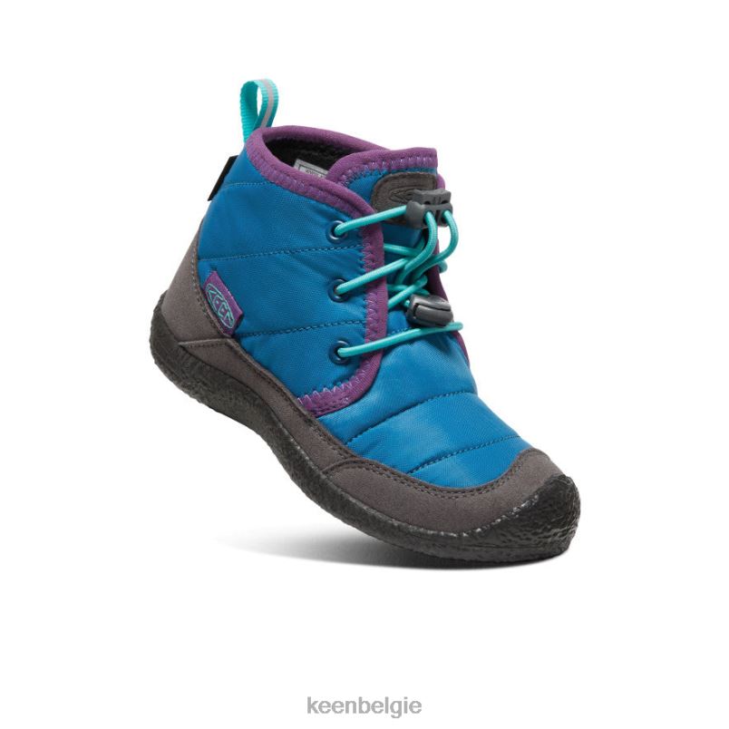 kleine kinderen howser ii waterdichte chukka mykonos blauw/atlantis KEEN schoenen DPX8V998