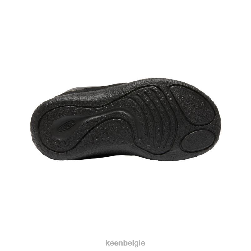kleine kinderen howser ii waterdichte chukka zwart KEEN schoenen DPX8V995