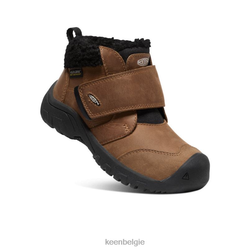kleine kinderen kootenay iv waterdichte laars geroosterde kokosnoot/damp KEEN schoenen DPX8V1009