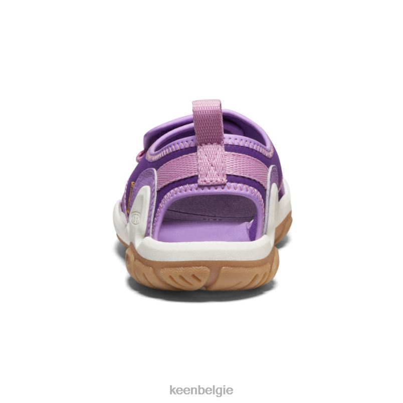 Grote kinderen knotch river met open teen tillandsia paars/engelse lavendel KEEN schoenen DPX8V951