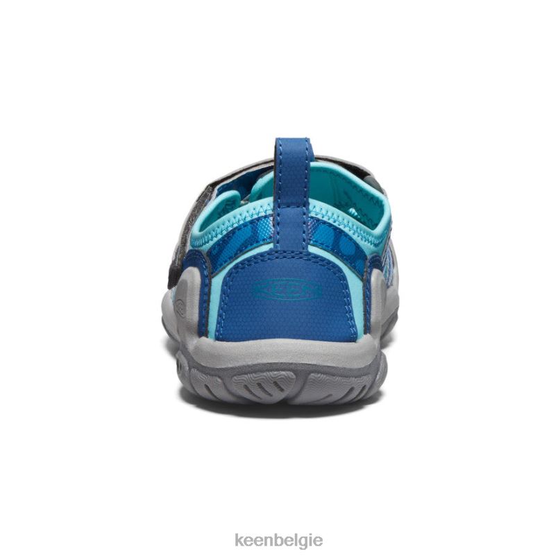 Grote kinderen knots kreek fjordblauw/ipanema KEEN schoenen DPX8V779