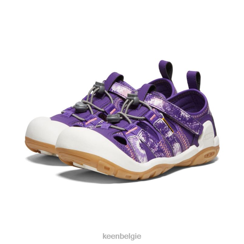 Grote kinderen knots kreek tillandsia paars/engelse lavendel KEEN schoenen DPX8V780