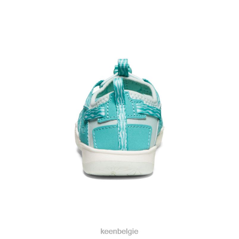 Grote kinderen moxie sandaal waterval/blauw glas KEEN schoenen DPX8V924