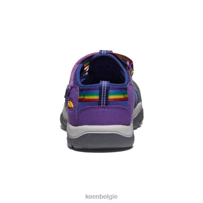 Grote kinderen nieuwpoort h2 multi/tillandsia paars KEEN schoenen DPX8V753