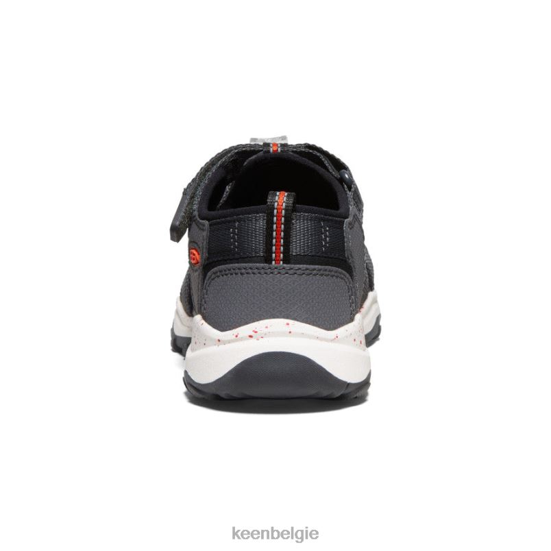 Grote kinderen nieuwpoort neo h2 magneet/pikant oranje KEEN schoenen DPX8V967