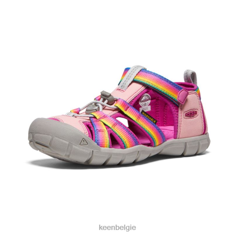 Grote kinderen zeekamp ii cnx regenboog/festivalfuchsia KEEN schoenen DPX8V799