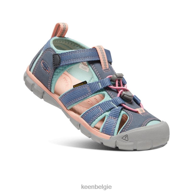 Grote kinderen zeekamp ii cnx vuursteen/oceaangolf KEEN schoenen DPX8V790