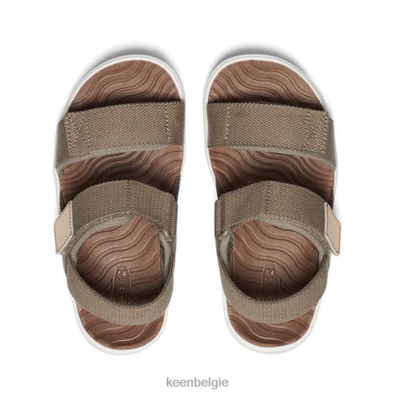 kleine kinderen elle rugband gestroomd/sterwit KEEN schoenen DPX8V728