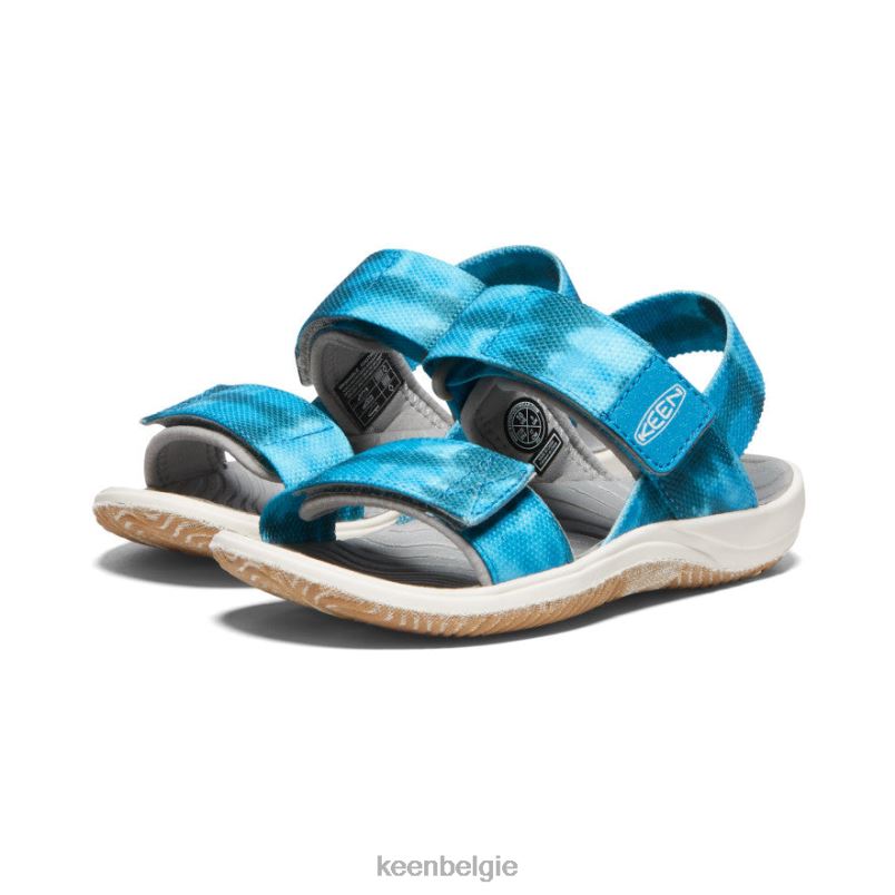 kleine kinderen elle rugband zeemos/fjordblauw KEEN schoenen DPX8V726