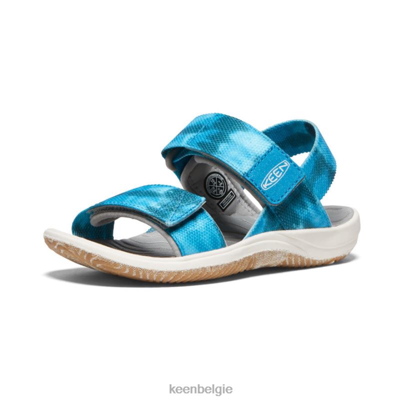 kleine kinderen elle rugband zeemos/fjordblauw KEEN schoenen DPX8V726