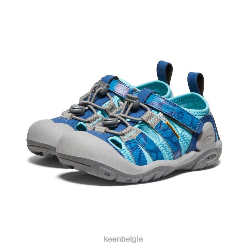 kleine kinderen knots kreek fjordblauw/ipanema KEEN schoenen DPX8V775