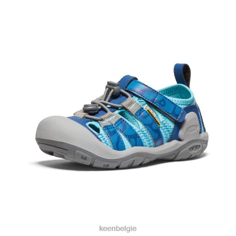 kleine kinderen knots kreek fjordblauw/ipanema KEEN schoenen DPX8V775