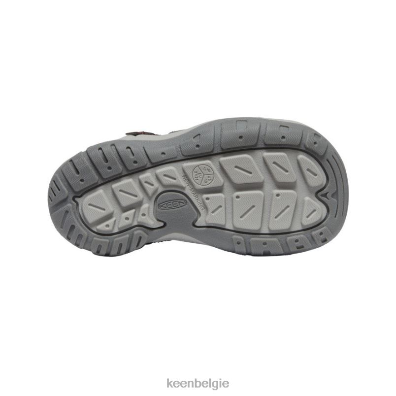 kleine kinderen knots kreek magneet/rode loper KEEN schoenen DPX8V773